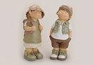 MAEDCHEN/JUNGE KERAMIK 49CM