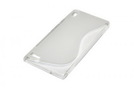 Silicon Case (S-Curve) für Huawei Ascend P6 transparent
