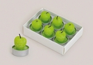 TEELICHT-SET APFEL 6-TLG. 4X4CM}