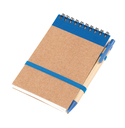 Notizringbuch "Recycle", blau, 14,5 x 10 x 0,8 cm