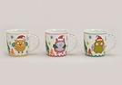 BECHER WEIHNACHTEN EULE PORZ.3-F.S.10CM