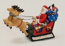 MINIATUR-RENTIERSCHLITTEN POLY 8CM