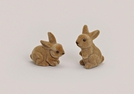 HASE BEFLOCKT KUNSTSTOFF 2-F.S.8-9CM BRAUN