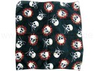 BA-042 Bandana Kopftuch Totenkopf Flammen