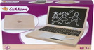 Eichhorn Laptop Schiefertafel mit Puzzle, 32x20x2cm, 1Stück