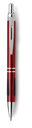 Kugelschreiber 'Vermont', Farbe: Rot, Groesse: Ø 1 x 14,2 cm