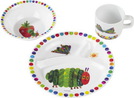 Melaminset 3 teilig, Raupe Nimmersatt, 1Set