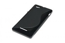 Silicon Case (S-Curve) für Sony Xperia M black