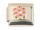 Italian Charm Glieder Armband Motive und Steine