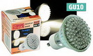 LED-Strahler GU10, 230V, 60x 3mm LEDs, 10.000mcd