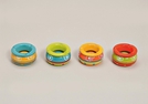 ASCHENBECHER ORNAMENTE KERAMIK SORT.8X4CM