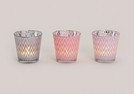 WINDLICHT GLAS WELLE DEKOR 3-F.S.7X7CM}