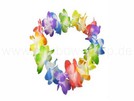 Blumenkopfbänder Hawaiikopfbänder multicolor