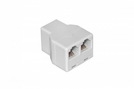 Adapter RJ12 6P6C (Bu.) - 2x RJ12 6P6C (Bu.) white