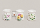 DUFTLAMPE ROSEN KERAMIK SORT.CA.9X11CM