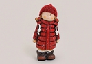 WINTERKIND ROT KERAMIK TEXTIL-MUETZE 19CM