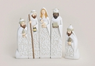 KRIPPENFIGUREN-SET POLY 5-TLG.13-19CM