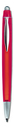 Kugelschreiber 'Rimini', Farbe: Rot, Groesse: Ø 1 x 13,3 cm