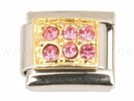 Italian Charm Glieder Armband Motive und Steine