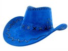 Cowboyhut Westernhut Texashut Hüte blau