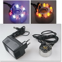 Ultraschall-Zerstäuber / Wassernebler, 12 LEDs mit Farbwechsler