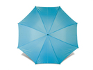 Portierschirm mit Huelle, Farbe: Hellblau, Groesse: Ø 130 x 102 cm