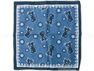BA-083 Bandana Kopftuch paisley Motorräder blau