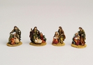 MINIATUR KRIPPENSZENE POLY SORT. 5-6CM