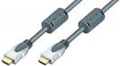 HDMI Kabel Stecker 3m Mantelstromfilter, HDMI 1.3b