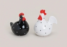 HUHN/HAHN SCHWARZ/WEISS KER.2-F.S.11-13CM