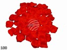 Rosenblätter Blütenblätter rot 100er