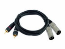 Kabel XC2-15 2xXLR male/2xCinch 1,5m