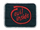 P-024 Aufnäher Patch Evil inside