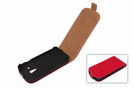 Tasche (Flip Slim) für Samsung I8190 Galaxy S3 mini red
