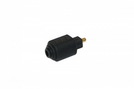 Adapter 3,5 mm (Bu.) - Toslink (St.) black