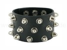 Lederarmband  Vintage Nietenlook Armbänder