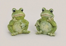FROSCH DEKO KERAMIK 2-F.S.11CM