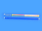 OMNILUX Röhre 18W 600x26mm Farbglas blau