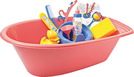 Puppen-Badewanne mit Zubehör, 50cm
