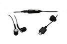 Headset für LG KG800 Chocolate Stereo black (In-Ear) Premium