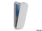 Star-Case® Flip ''Roma'' Linea für Samsung N7100 Galaxy Note II echt Leder White