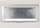 TABLETT SILBER KUNSTST.36X17CM