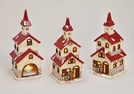 WINDLICHT KIRCHE KERAMIK 11X11X25CM