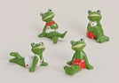 FROSCH JUNGE/MAEDCHEN KER.4-F.S.6X7X6CM