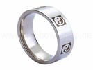 Edelstahlringe Edelstahlring Ringe m. Motiven