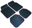 Gummimatten-Set roter Rand