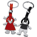 Schluesselanhaenger/Mann&Frau metall