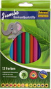 Idena Dreikantbuntstifte Jumbo 12-tlg., 1Set