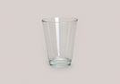 VASE KONISCH GLAS 15X11CM}