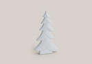 BAUM KERAMIK WEISS 12X3X22CM